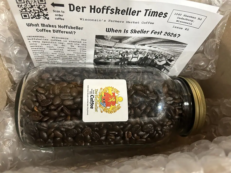 The big hoff der hoffskeller coffee order image in box delivery photo