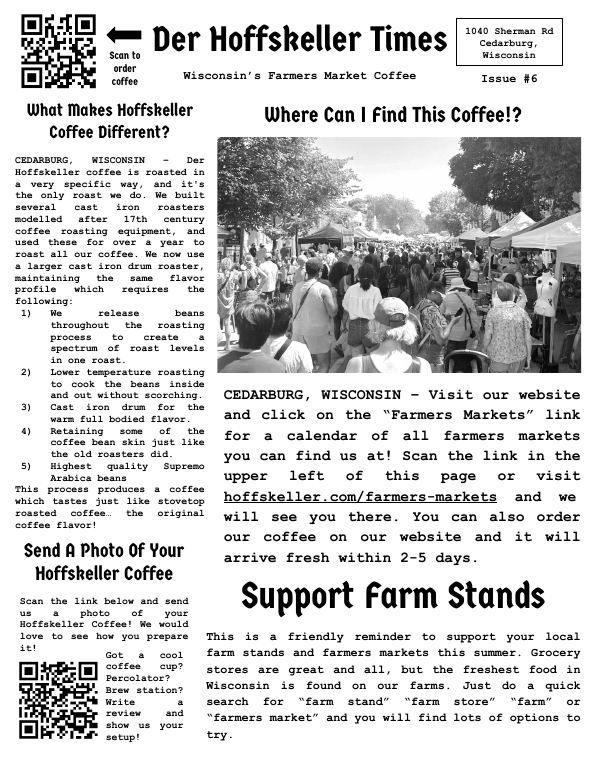 Der Hoffskeller Times Issue #6