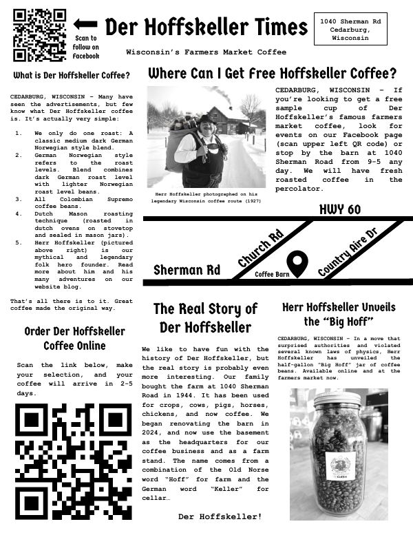Der Hoffskeller Times Issue #1